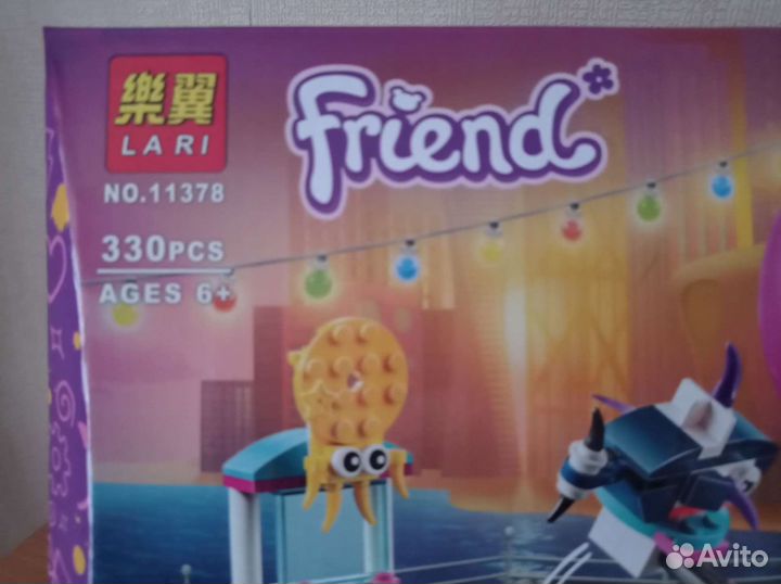 Конструктор Friend 11378 Веселый Осьминог