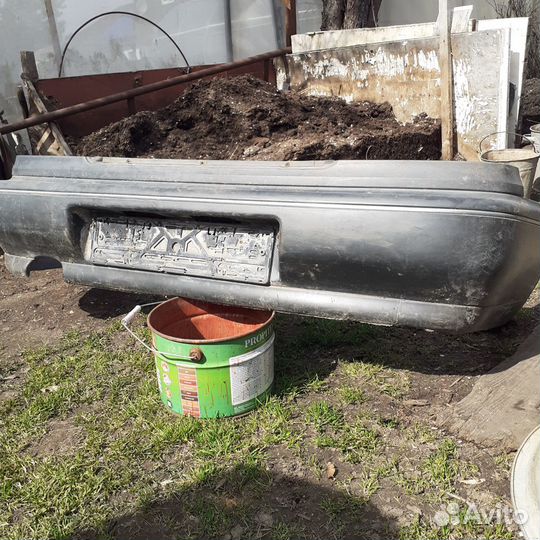 Бампер задний дэу нексия