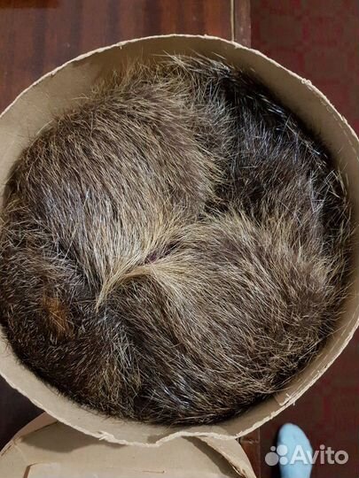 Мужская шапка-ушанка р.56