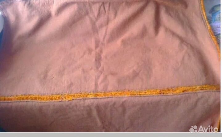 Плюш- коричьневыи-на хб из СССР