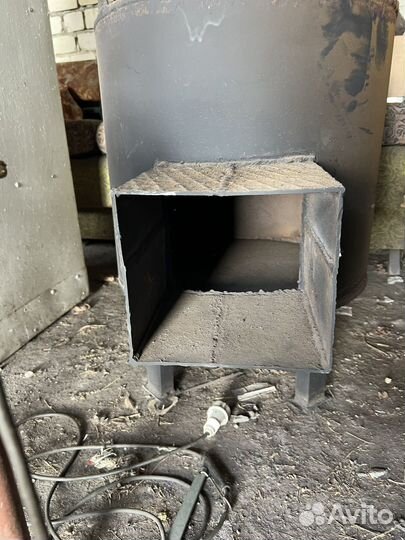 Печь для бани с баком