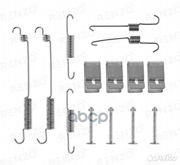 Монтажные комплекты барабанного тормоза RFK040