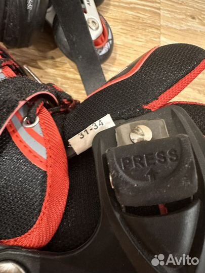 Роликовые коньки детские раздвижные