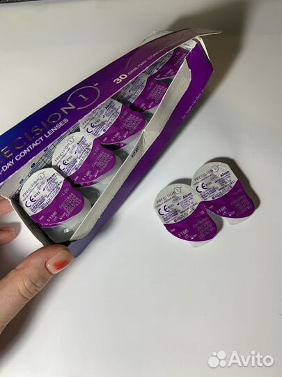 Однодневные Precision 1 -4.00 (4.50; -6.00)