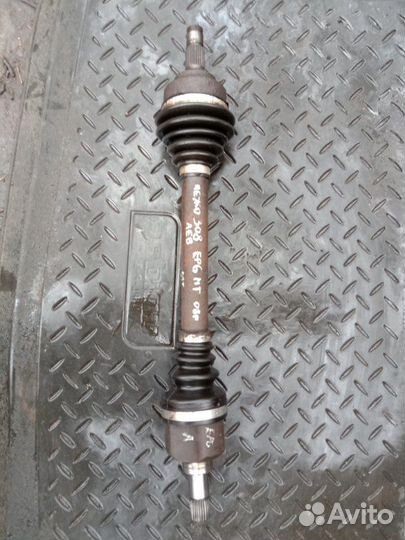 Привод передний левый Peugeot 308 EP6 2008