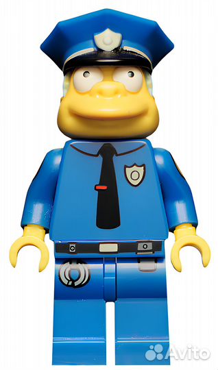 Минифигурка Lego Chief Wiggum, The Simpsons, Seri