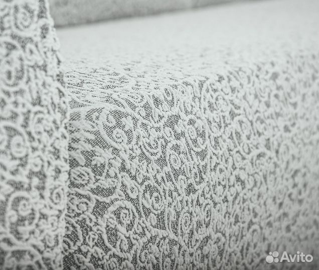 Чехол на мебель для трехместного дивана, Кремовый