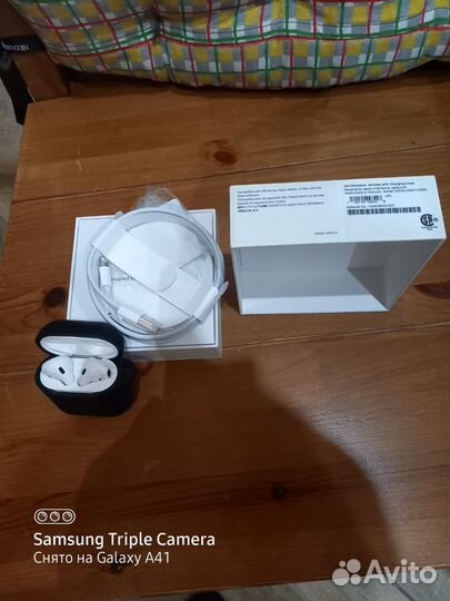 Наушники apple earpods