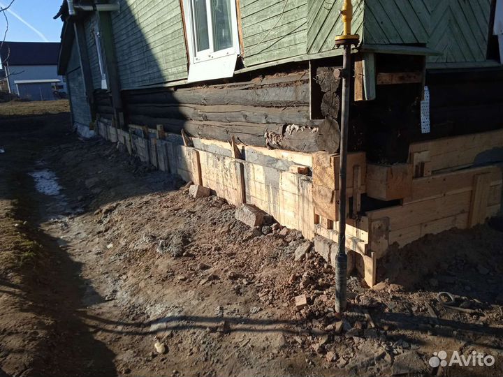 Подъем домов,бань и прочих построек