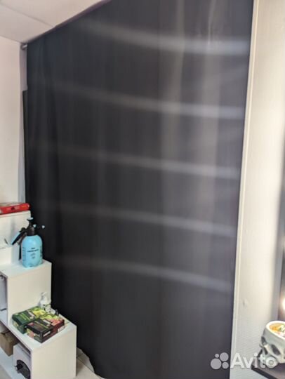 Штора рогожа блэкаут 270х200