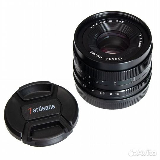 Объектив 7artisans 50mm F1.8 Sony E