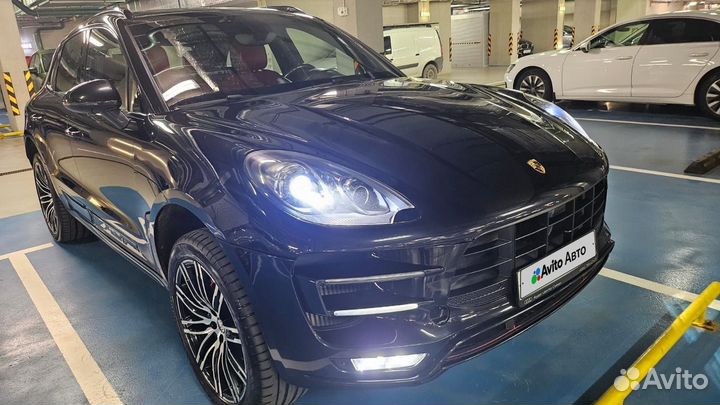 Porsche Macan Turbo 3.6 AMT, 2014, 125 000 км