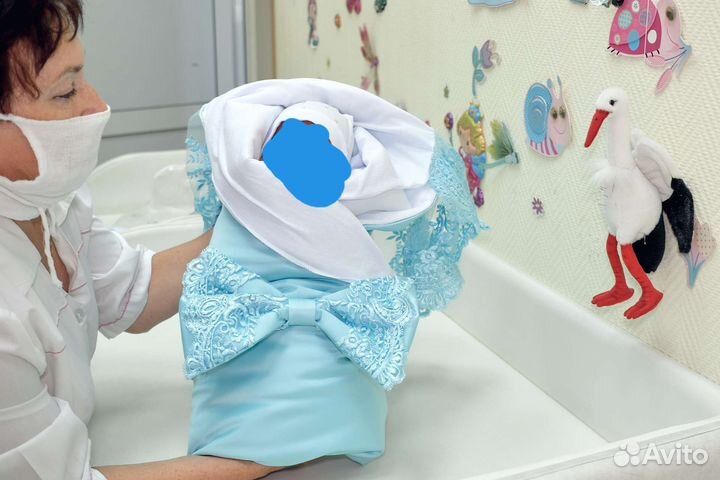 Конверт на выписку для мальчика