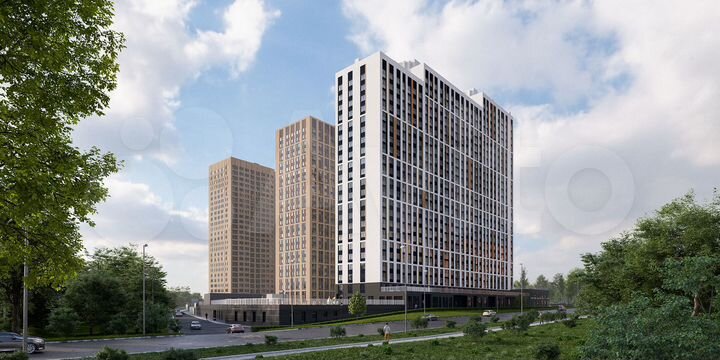 1-к. квартира, 40,6 м², 11/26 эт.