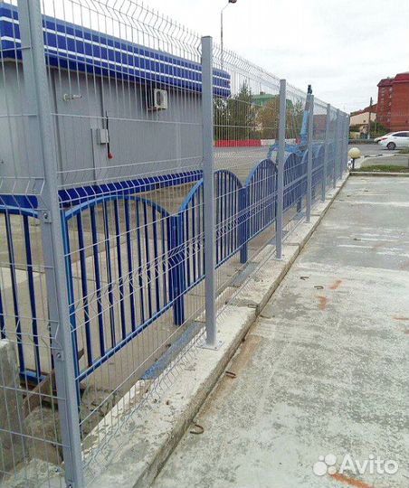 Забор из 3д сетки