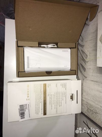 Внешний аккумулятор повербанк Romoss 30000mah