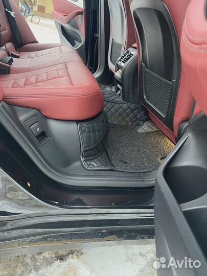 3д коврики из экокожи в салон авто с бортами