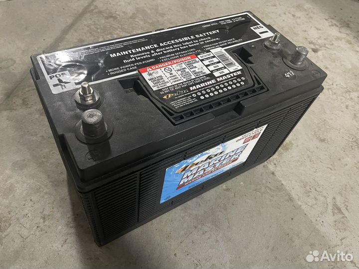 Аккумулятор тяговый Deka DC31 DT 120 Ач 12 В