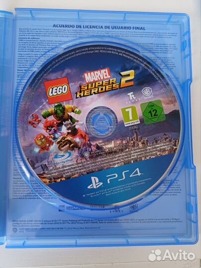 Игра на ps4 Lego marvel super heroes 2