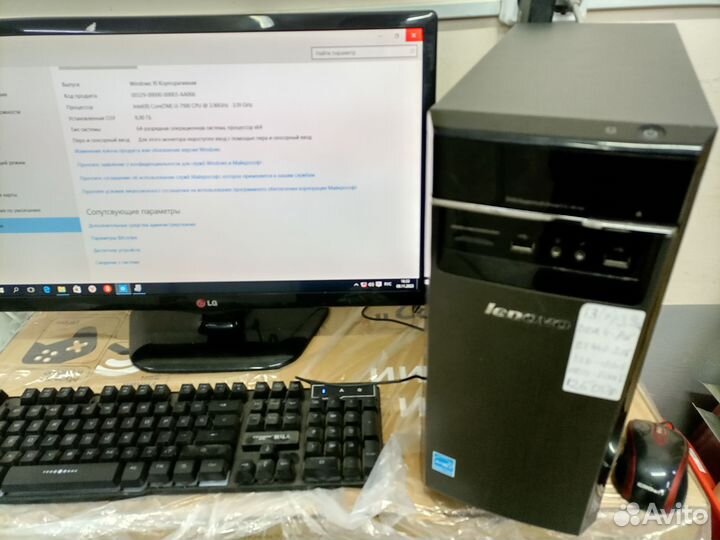 Игровой компьютер i3(7100) GeForce GT 440(2Гб)