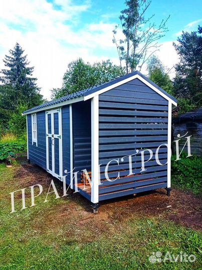 Хозблок Финский Сарай Бытовка 6х2