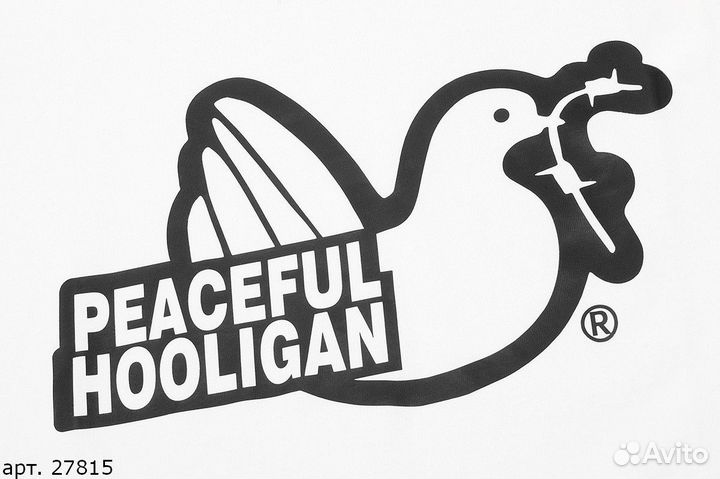 Футболка Peaceful Hooligan Белая