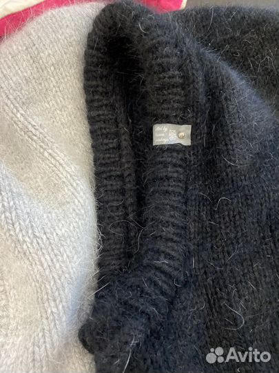 Вязаный капор ручной работы