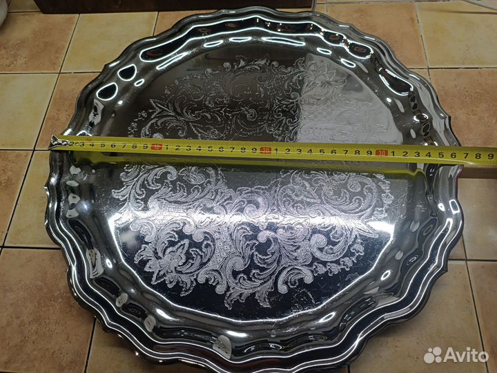 Металлический поднос СССР