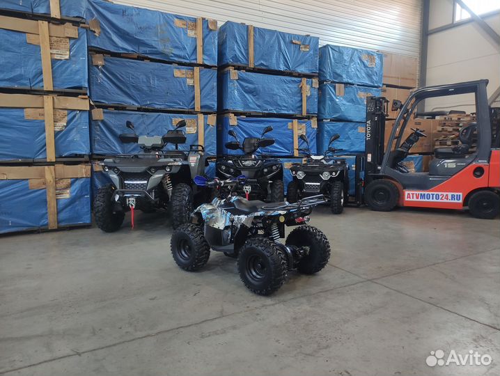 Квадроцикл ABM Ninja 110 (Blue)