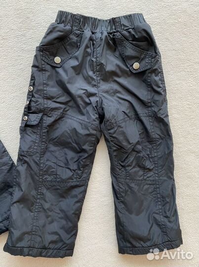 Штаны пара на флисе р92