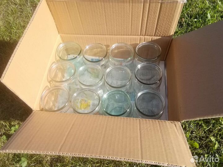 Стеклянные банки 0.5, 0.6, 1, 1.5, 2, 3.0 литра