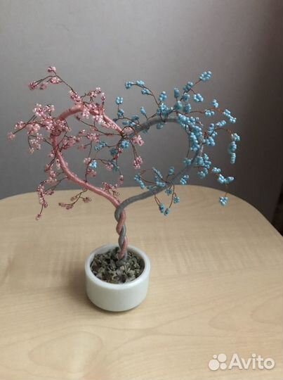 Дерево любви из бисера