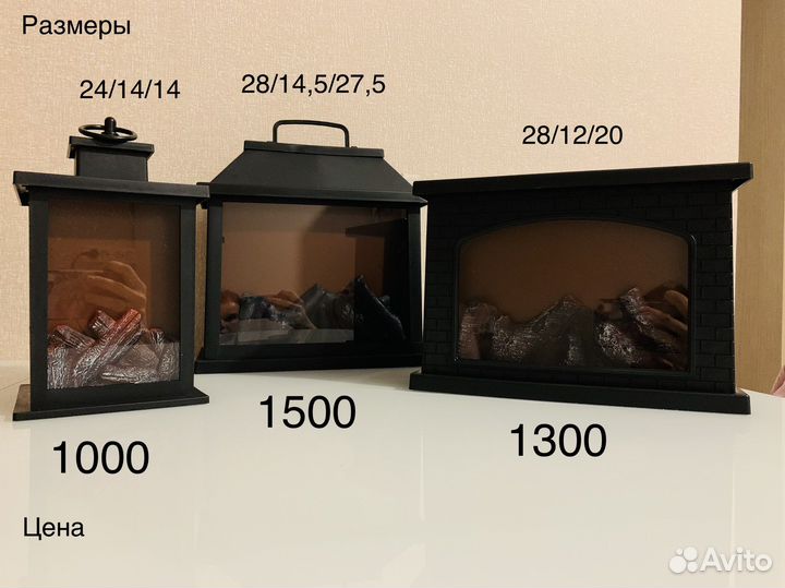 Декор интерьера/камин/светильник/ночник