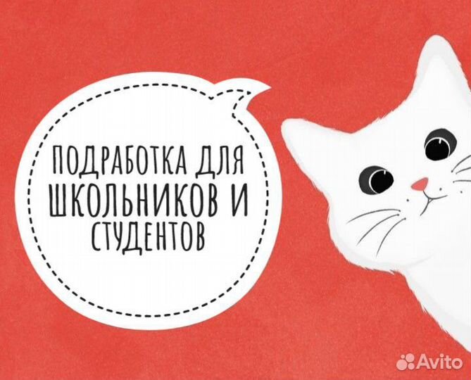 Промоутер/Подработка для студентов и школьников