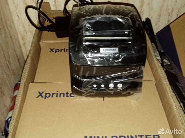 Термопринтер для печати этикеток xprinter xp 365b