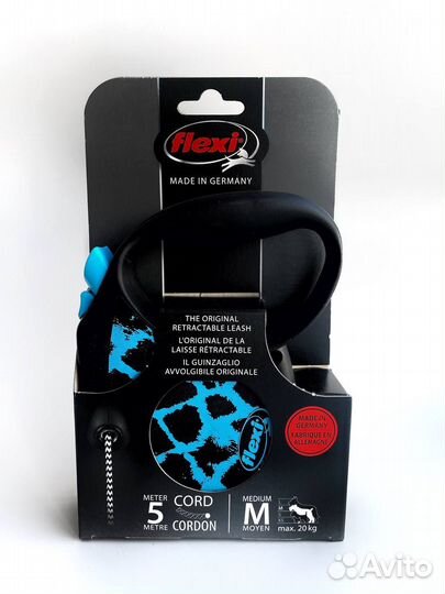 Поводок рулетка для собак flexi