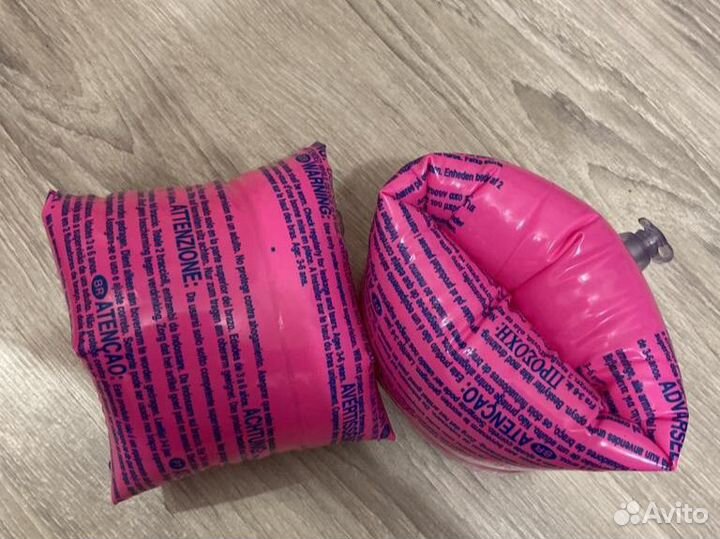 Нарукавники intex на 3-6 лет