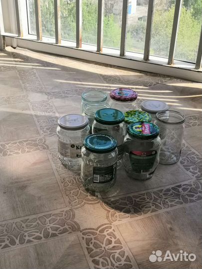 Банки стеклянные 0.5,0.7, 0.9 л