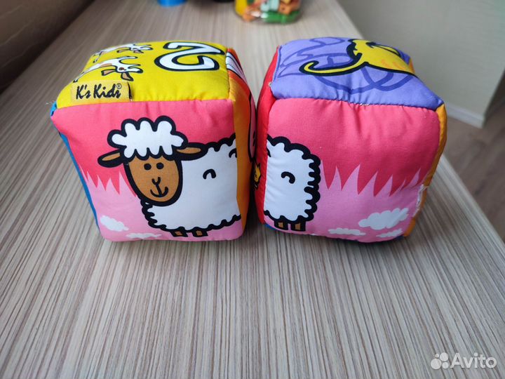 Мягкие кубики ks kids