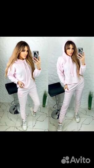 Флисовый костюм женский 46