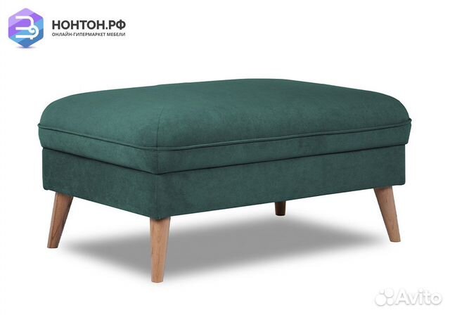 Банкетка Энн зелёная