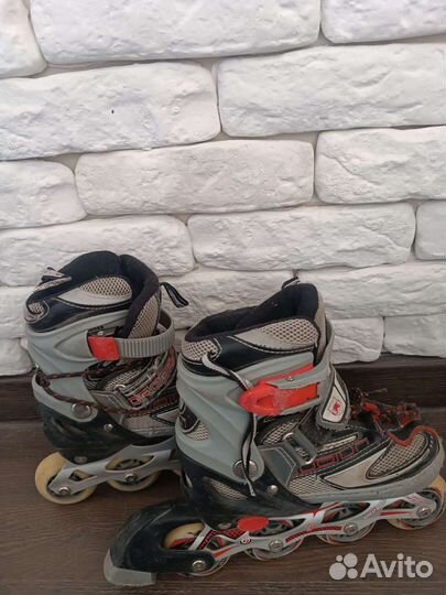 Ролики раздвижные 30-33 размер