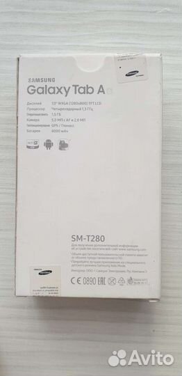 Планшет samsung galaxy tab a6