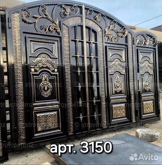 Кованые ворота