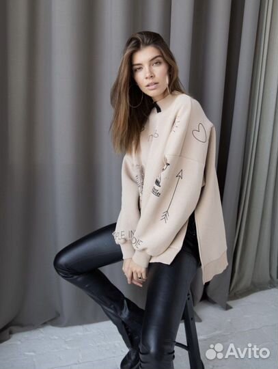 Толстовка женская утепленная