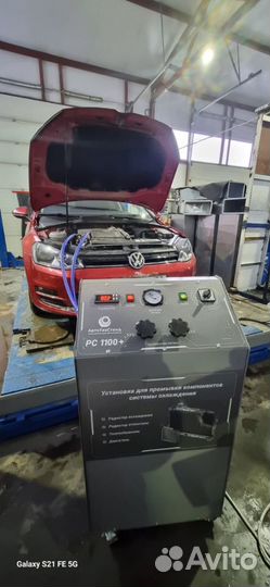Промывка радиатора печки автомобиля без снятия