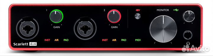 Звуковая карта Focusrite Scarlett 4i4 3rd gen