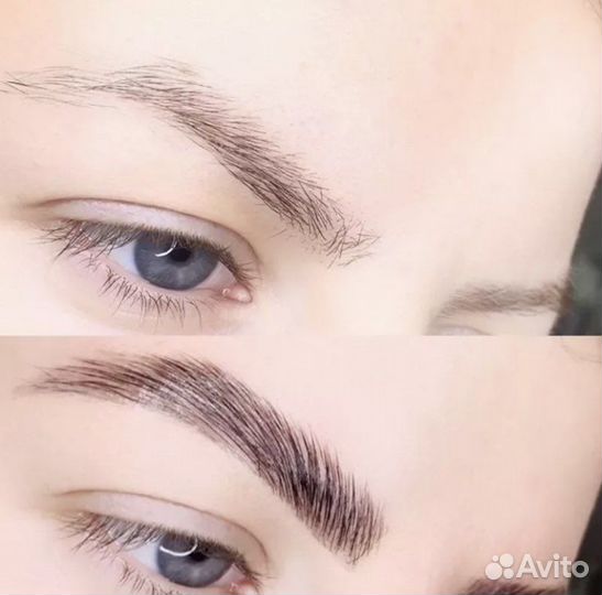 Ламинирование бровей и ресниц