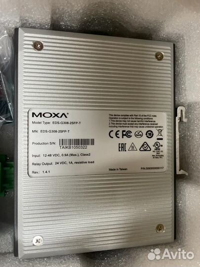Коммутатор moxa EDS-G308-2SFP-T