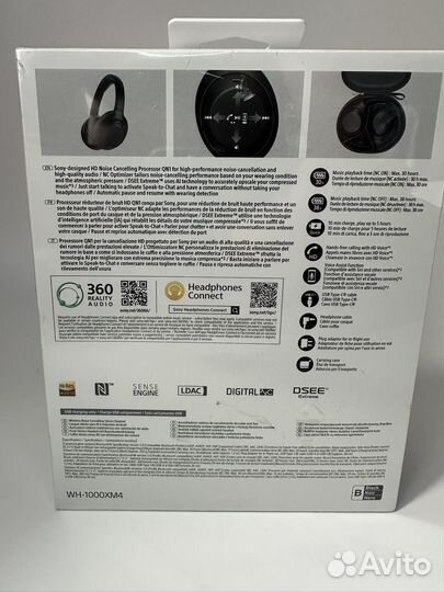 Новые Sony WH-1000XM4 Оригинал